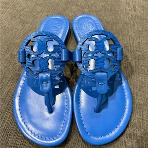 Tory Burch Miller Blue Sandals